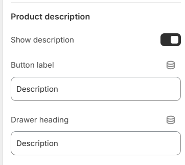 drawers product description